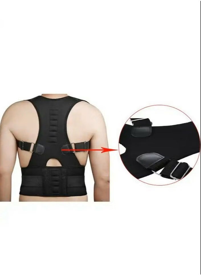 The Back Belt For Posture Correction And Shoulder Straightening Is Made Of Strong, Breathable Material That Is Comfortable To Wear - Image 3