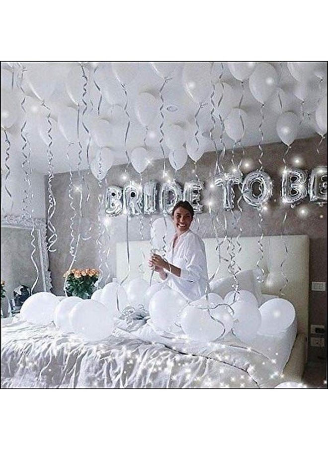 YouquTime Latex Balloons 100 Pack 12 Inch White Balloons  - Image 5