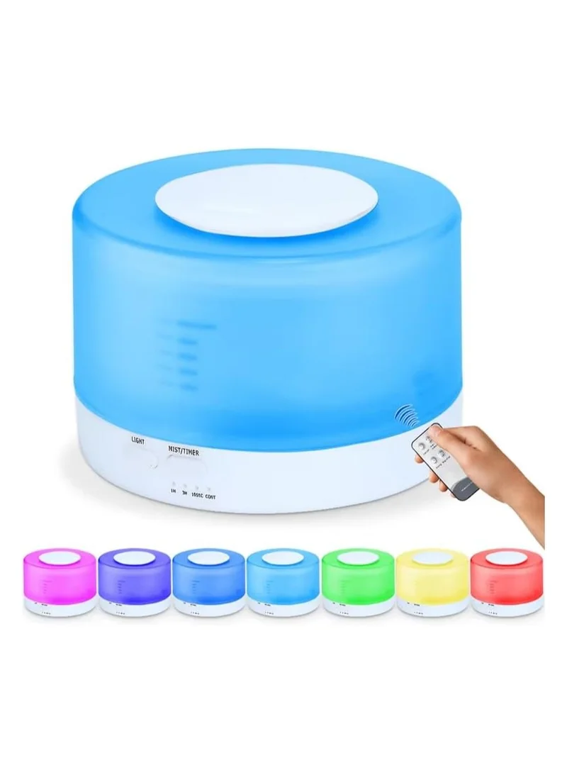 Cuisine Art Cuisine Art Essential Oil Aroma Diffuser 700ml, Upgraded Aromatherapy Diffuser with 4 Timer and 7 Color Lights, Cool Mist Humidifier with Auto Shut-off Function
