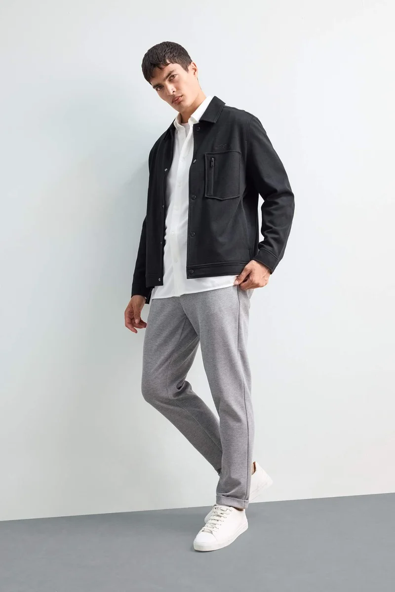 Defacto  Jogger Fit Stretch Fabric Double Leg Trousers for Men | Best Price UAE