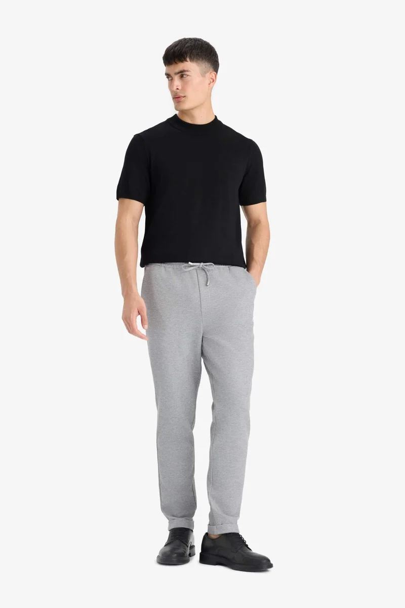 Defacto  Jogger Fit Stretch Fabric Double Leg Trousers for Men | Best Price UAE