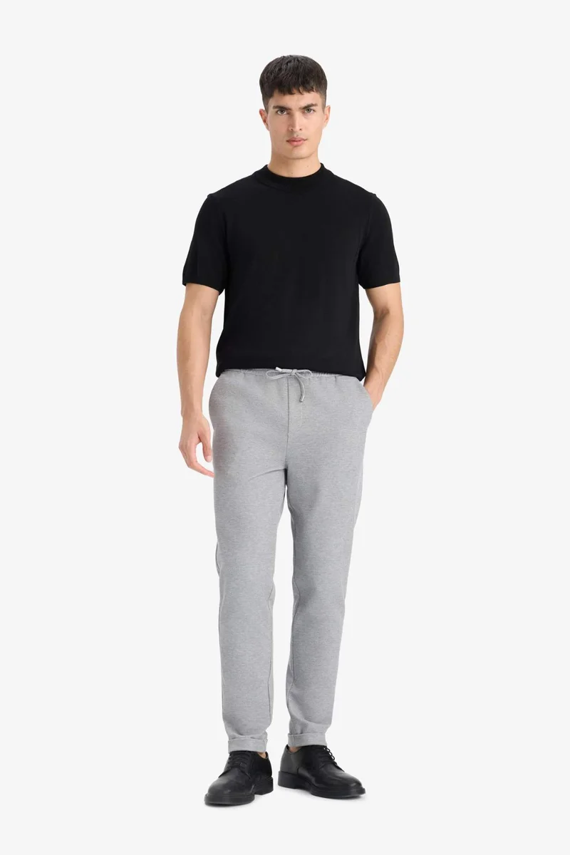 Defacto  Jogger Fit Stretch Fabric Double Leg Trousers for Men | Best Price UAE