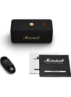Marshall Marshall Middleton Portable Bluetooth Speaker, Black and Brass  - Image 3