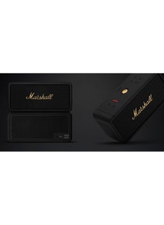 Marshall Marshall Middleton Portable Bluetooth Speaker, Black and Brass  - Image 4