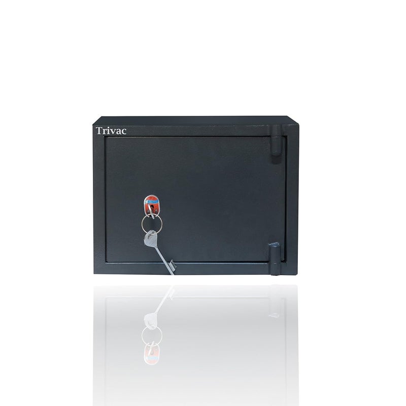 TRIVAC Mechanical Safe lockerLocker Intelligent Deposit SafeSteel Household Mini SafeSafe BoxSafety lockerKey LockerLockers for HomeOfficeHotelProfession Institutes10x14x10 INCH - Image 1