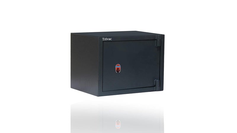 TRIVAC Mechanical Safe lockerLocker Intelligent Deposit SafeSteel Household Mini SafeSafe BoxSafety lockerKey LockerLockers for HomeOfficeHotelProfession Institutes10x14x10 INCH - Image 2