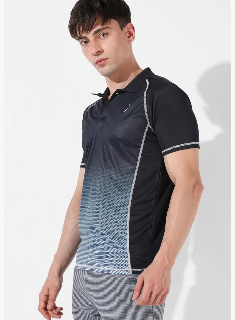 Campus Sutra Men's Colourblocked T-Shirt