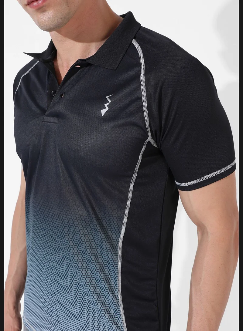 Campus Sutra Men's Colourblocked T-Shirt