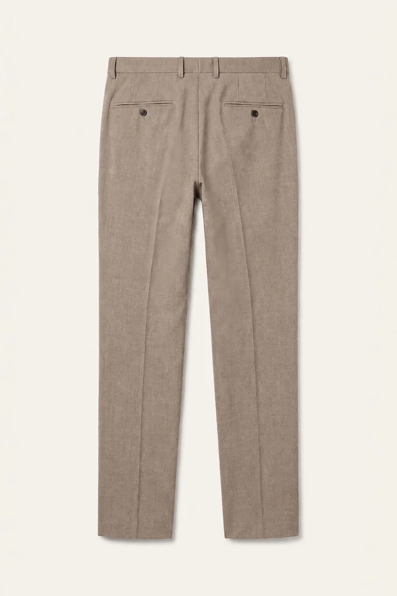 Defacto  Tailored Fit Regular Hem Three Pockets Trousers for Men | Best Price UAE