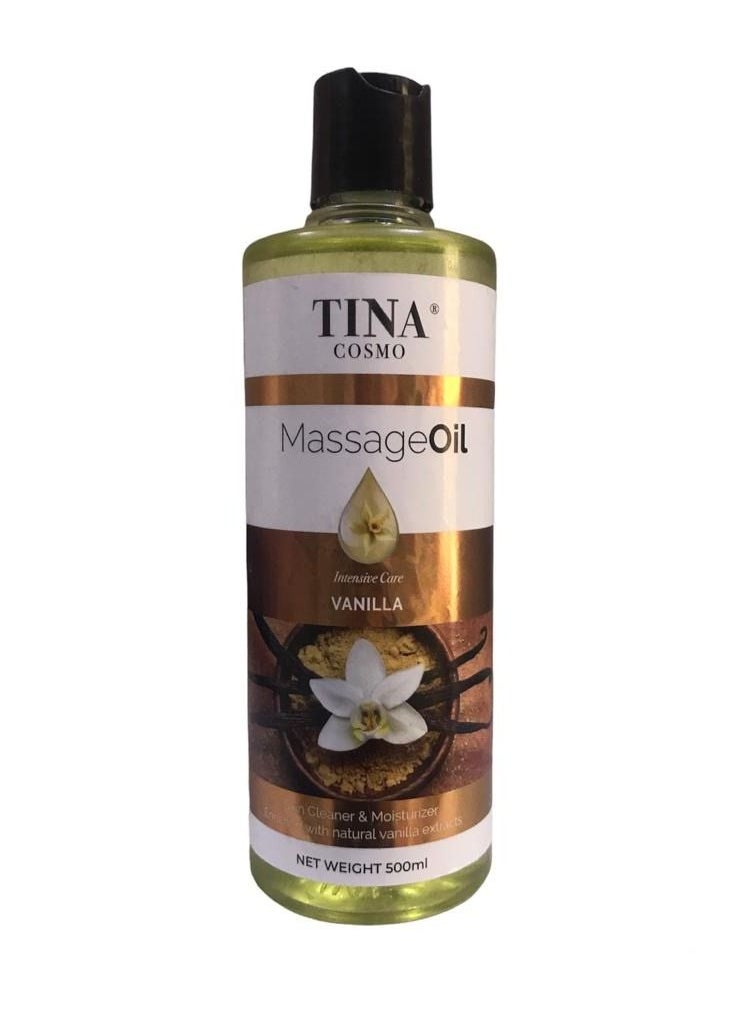 Tina Cosmo oil Massage 500ml-Vanilla  - Image 1