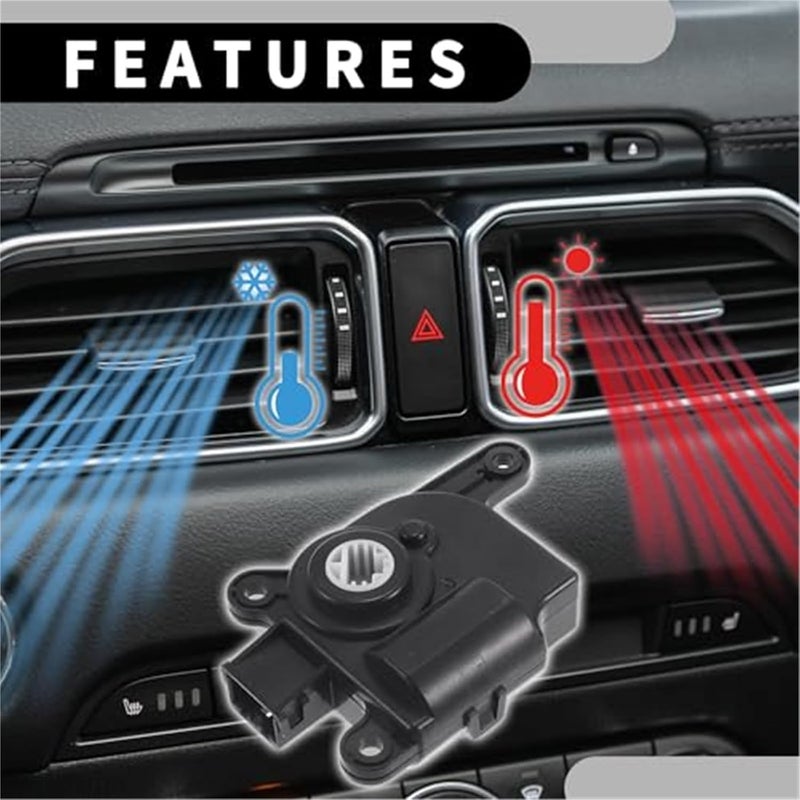 Wivplex HVAC Heater Blend Air Door Control Actuator for Hyundai Elantra - Image 2