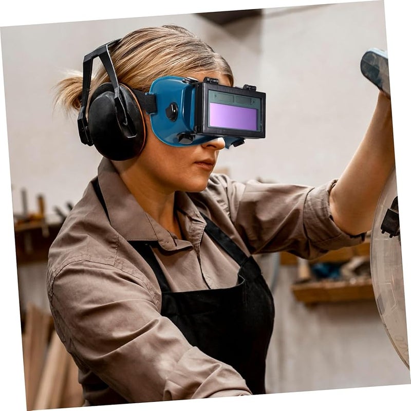 نظارات السلامة للحام قابلة للطي مع عدسات ملونة للرجال والنساء - Image 3