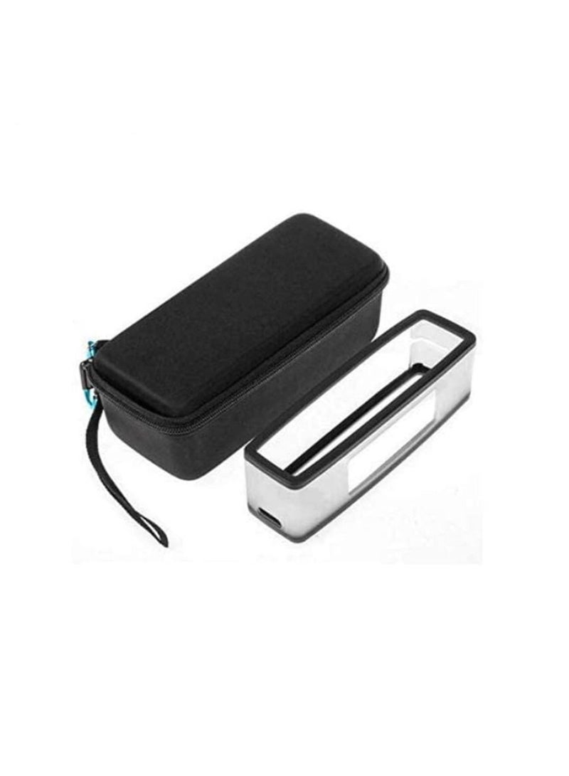 Replacement Carry Case Compatible with Bose Sound Link Mini 1 and 2 Designed to Protect and Transport - Bubble Padded Interior for Speaker and Dock