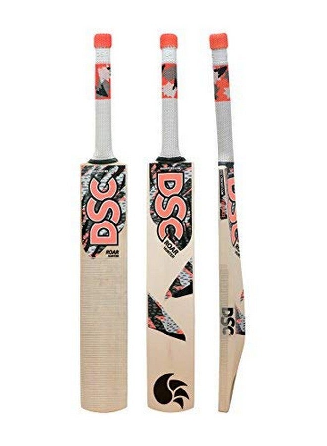 DSC مضرب كريكيت روار هانتر من خشب الكشمير ( الحجم: 5، نوع الكرة: كرة جلدية، أسلوب اللعب: شامل )