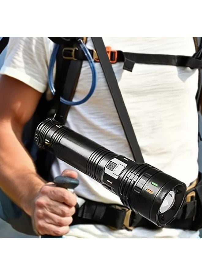 Black Portable Neckband Flashlight Ultra Long Battery Life Emergency Work Light - Image 2