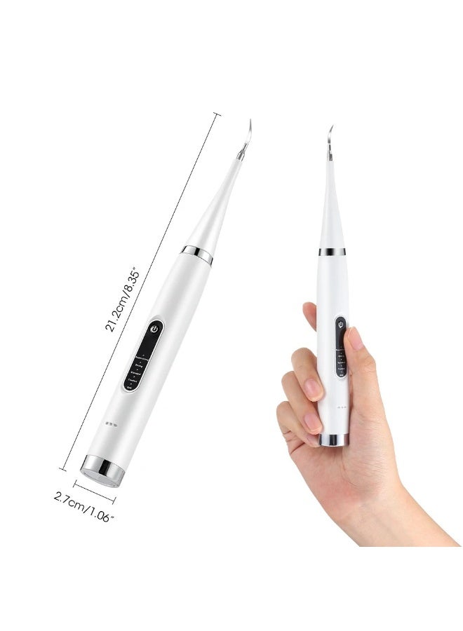 MOCOM Ultra Professional Electric Teeth Cleaner & Sonic Toothbrush – 5-in-1 Dental Scaler for Tartar, Plaque & Stain Removal | IPX6 Waterproof | 31,000 VPM | Teeth Whitening & Gum Care | Type-C Charging - Image 4