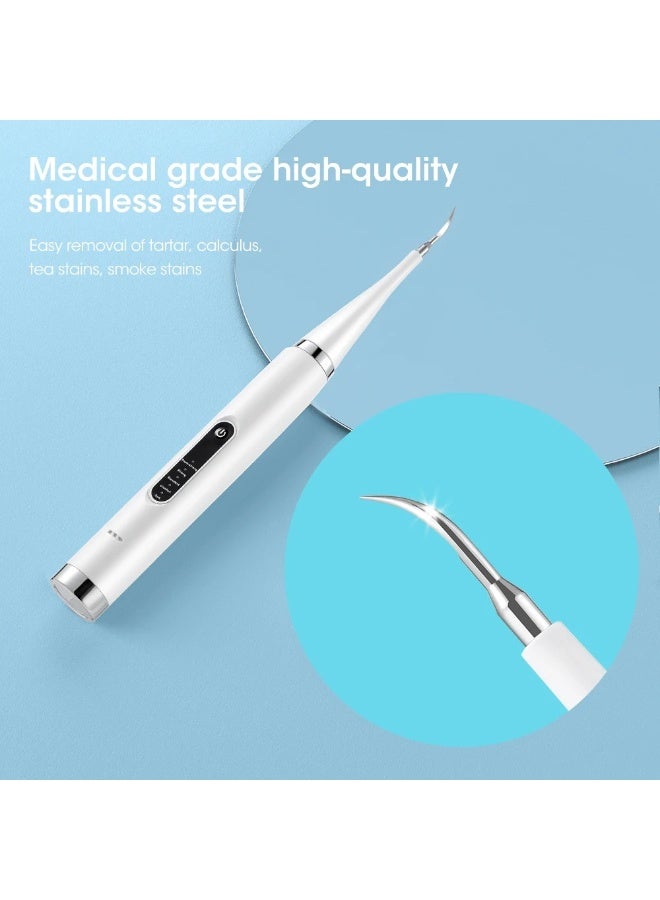 MOCOM Ultra Professional Electric Teeth Cleaner & Sonic Toothbrush – 5-in-1 Dental Scaler for Tartar, Plaque & Stain Removal | IPX6 Waterproof | 31,000 VPM | Teeth Whitening & Gum Care | Type-C Charging - Image 5