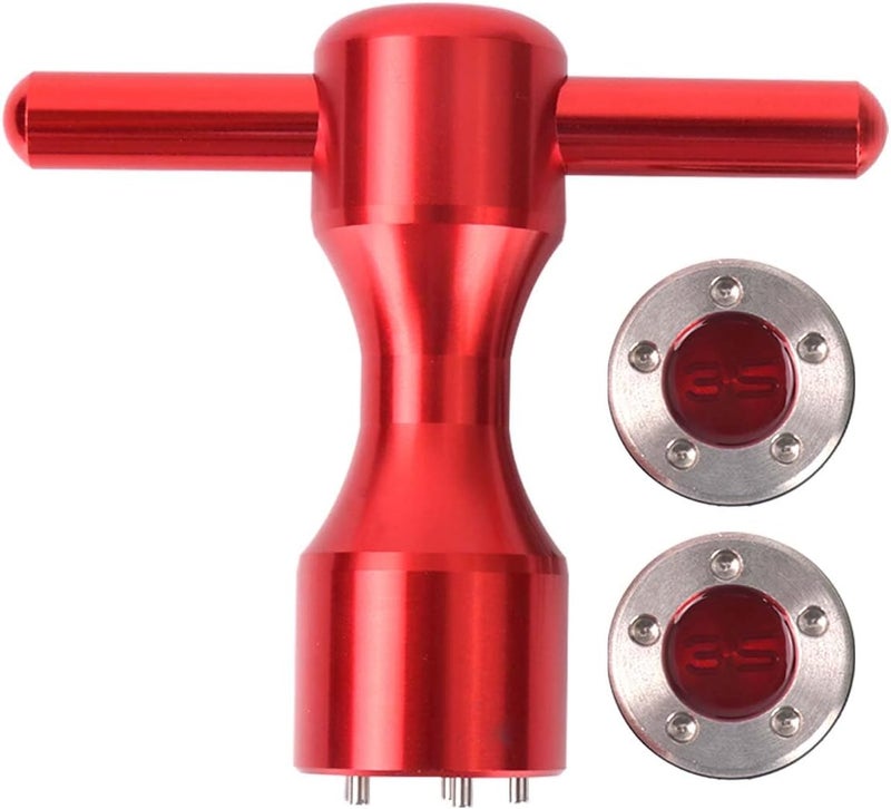 Hi-Star 2Pcs Golf Custom red Weights + Red Wrench for Titleist Scotty Cameron Putters - Image 1