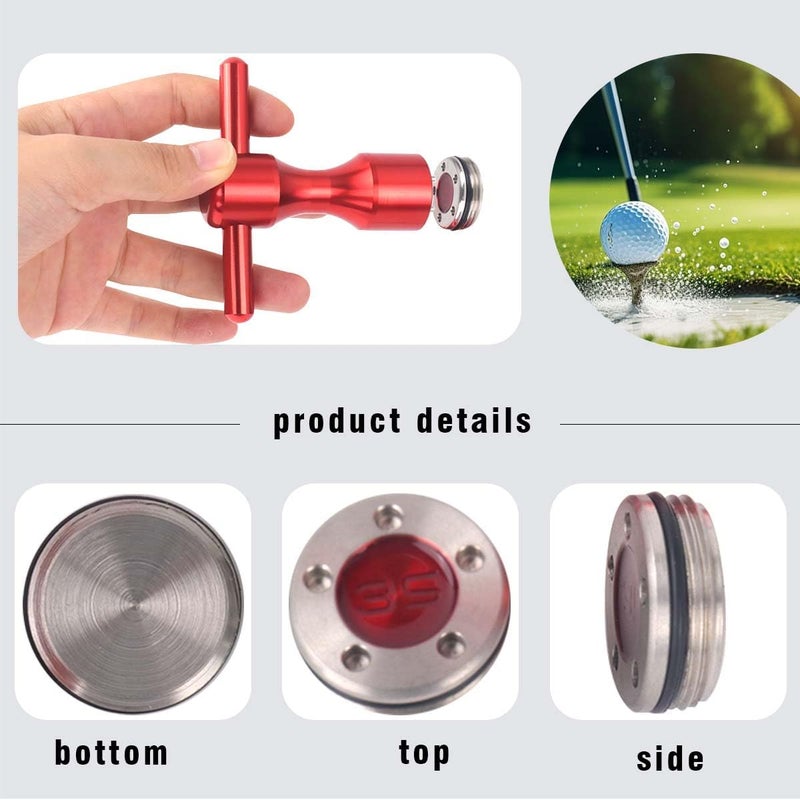 Hi-Star 2Pcs Golf Custom red Weights + Red Wrench for Titleist Scotty Cameron Putters - Image 4