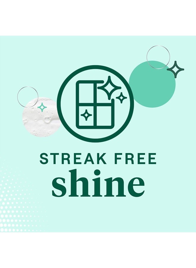 Seventh Generation Glass Cleaner, Biodegradable Formula, Sparkling Seaside Scent, 23 oz (Pack of 4) - Image 2