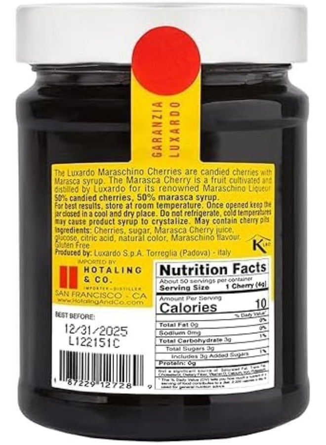 Luxardo Gourmet Maraschino Cherries - 400g Jar - 2 Pack - Image 2