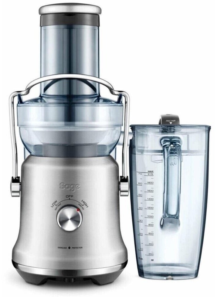 عصارة الفواكه والخضروات Sage Nutri Juicer® Cold Plus بقوة 1300 واط مع إبريق عصير سعة 2 لتر، ستانلس ستيل مصقول