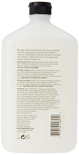 MOP Mixed Greens Moisture Shampoo, Fresh, 33.8 fl. Oz (Pack of 1) - Image 2