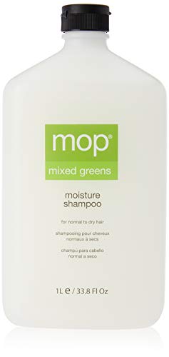 MOP Mixed Greens Moisture Shampoo, Fresh, 33.8 fl. Oz (Pack of 1) - Image 1