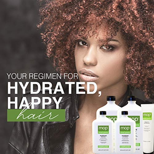 MOP Mixed Greens Moisture Shampoo, Fresh, 33.8 fl. Oz (Pack of 1) - Image 3