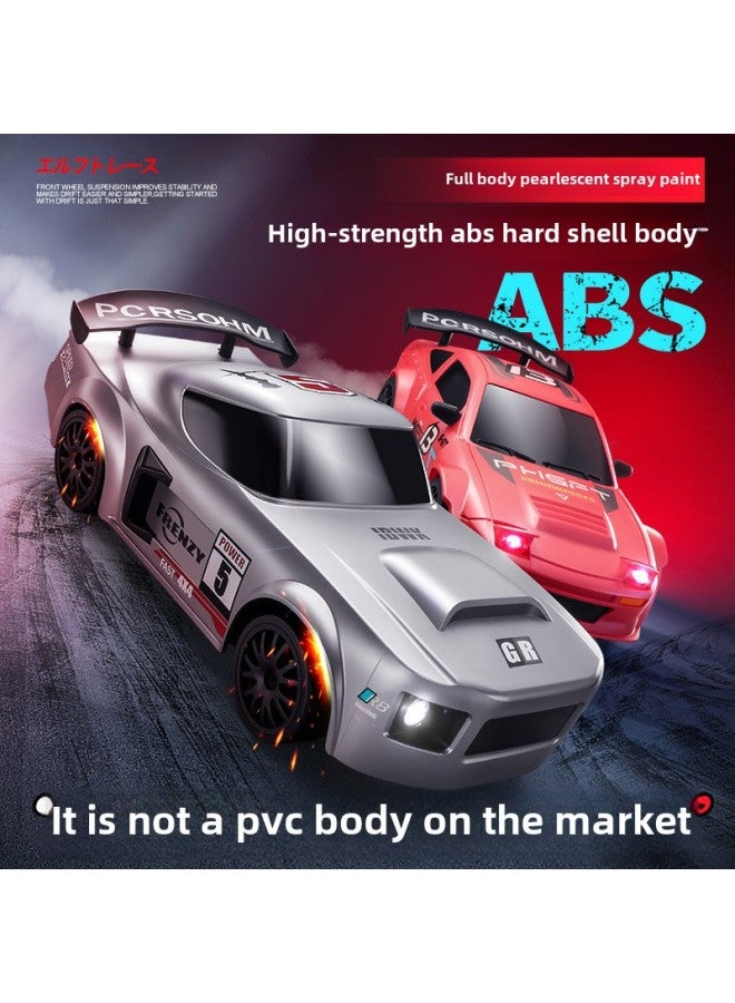 1:24 High-speed Four-wheel Drive Remote Control Car 2.4g Remote Control Simulation Drift Racing Children's Toy Car Model Wholesale-color:1:43【black Wild Horse】  - Image 3