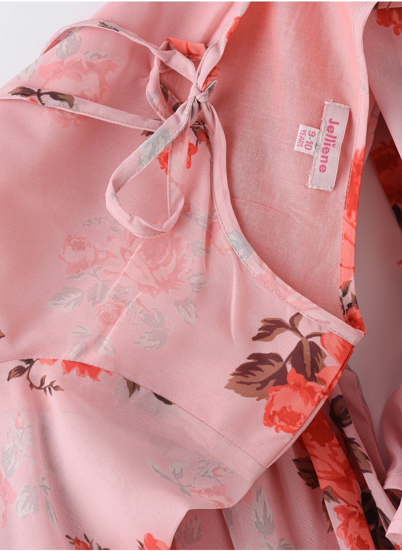 Jelliene Tween Trends: Floral Crush Dress Breezy Style & Effortless Confidence  - Image 4