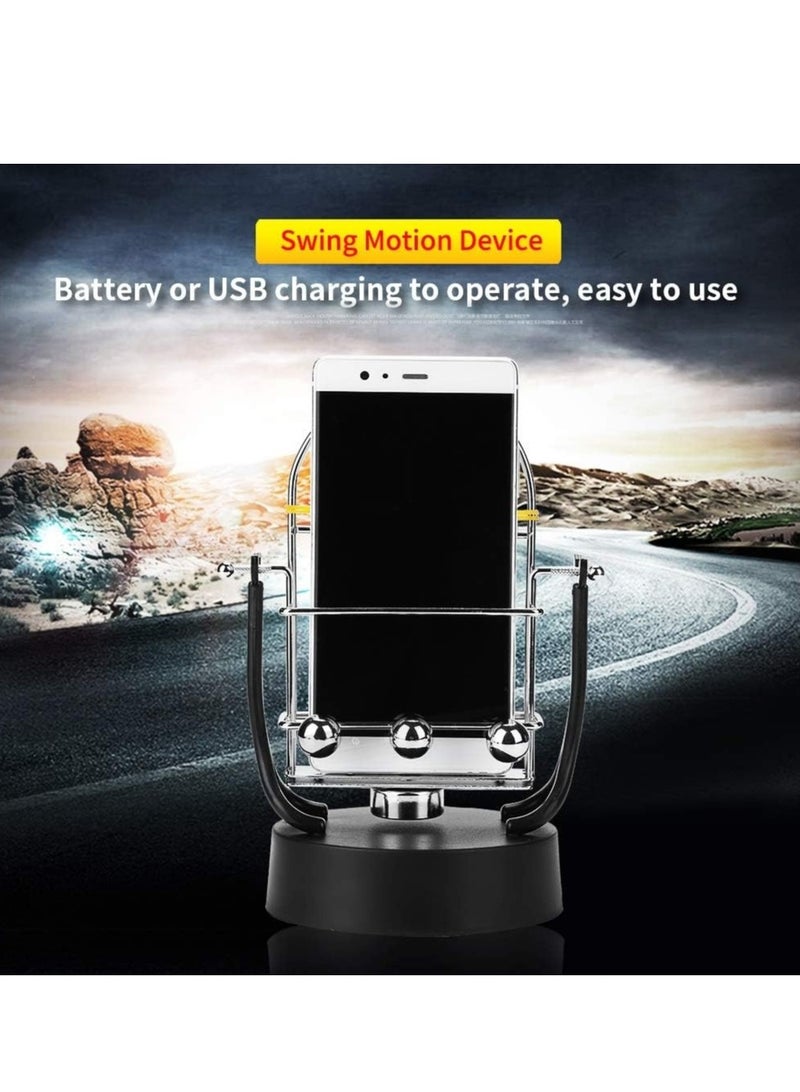 Mobile Phone Shake Wiggle Device Automatic Swing Motion For WeChat Run Step Count Program Mobile Phone Holder 20×11×11cm - Image 4