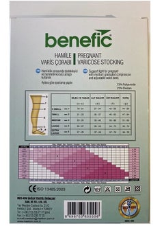 MES-KON Pregnant Varicose Stockings, Open - Toe , with a compression of 18-24 mmHg  - Image 2