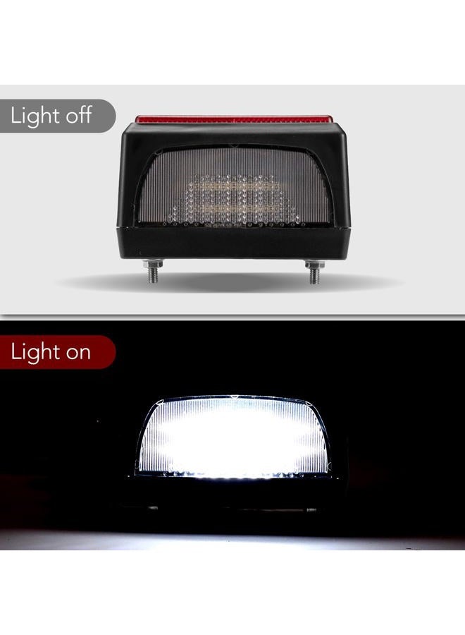 A & UTV PRO Spyder LED License Plate Light, Rear Fender Light for Can Am Spyder 2013-2018 Spyder St Se5 F3 Se6 Accessories,Replace OEM # 710003348, 1PC - Image 4