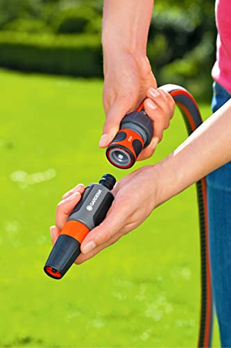 GARDENA (39100) 100 Foot 5/8" Heavy-Duty Quick Connect Hose, Heavy-Duty 5-Ply Design, Includes Quick Connectors and Adadpters, Kink-Resistant - Image 5