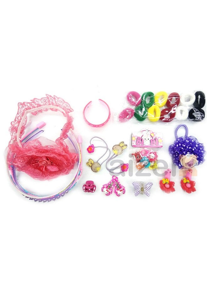 Ziggle 32 Pcs Hair Accessories Fashion Clips For Girls - Image 2