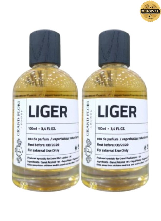 2 Pieces Liger Perfume 100ML - pzsku/ZAF0F929CF900FEEC006CZ/45/_/1740220645/058b98fc-5b50-49e3-a2ee-75a29e3ace27