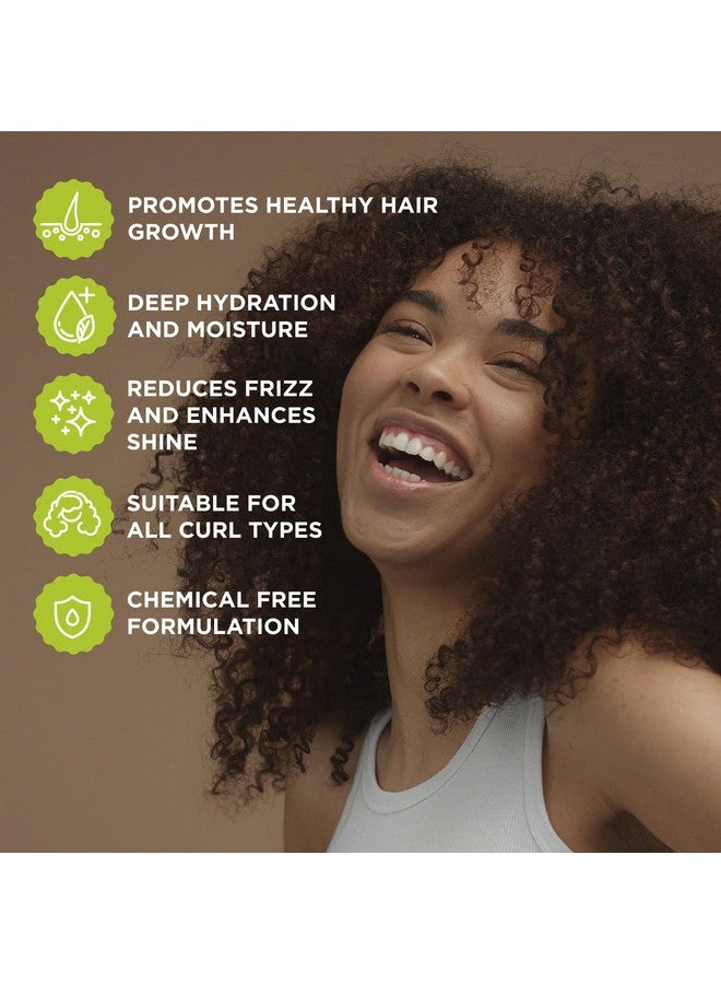 ESHA Sha Girl Natural Curl Smoothie Style & Define Your 3C & 4C Curls Revive Your Curls Frizz Control Hydrate Rosemary Biotin Treatment Tame & Enhance Definition (12 Oz.) - Image 4