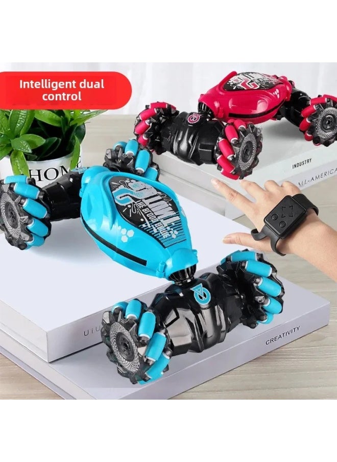 null - Gesture Sensing Transformable RC Car Remote Control Vehicle Stunt Driving Off Road Car Watch Remote Control Car Racing Car-Color:But Uv2071-7 -Proportion:Three Power ] - Image 1