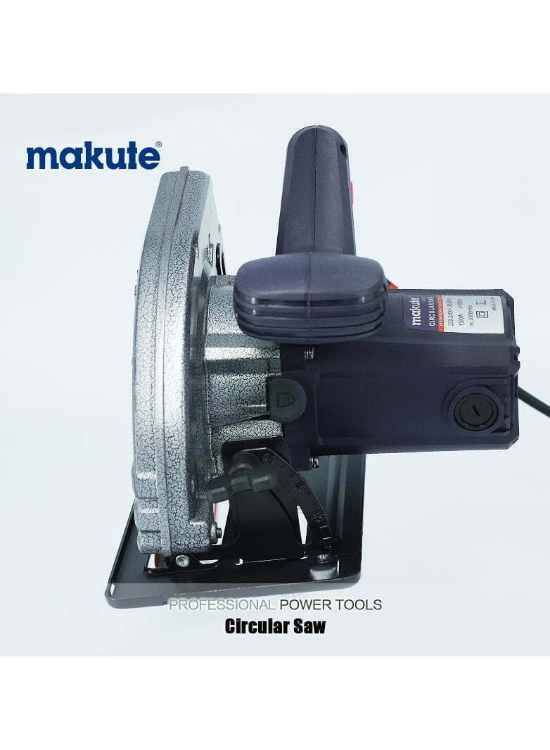 makute Wood Circular Saw 185mm 1380W - Image 4