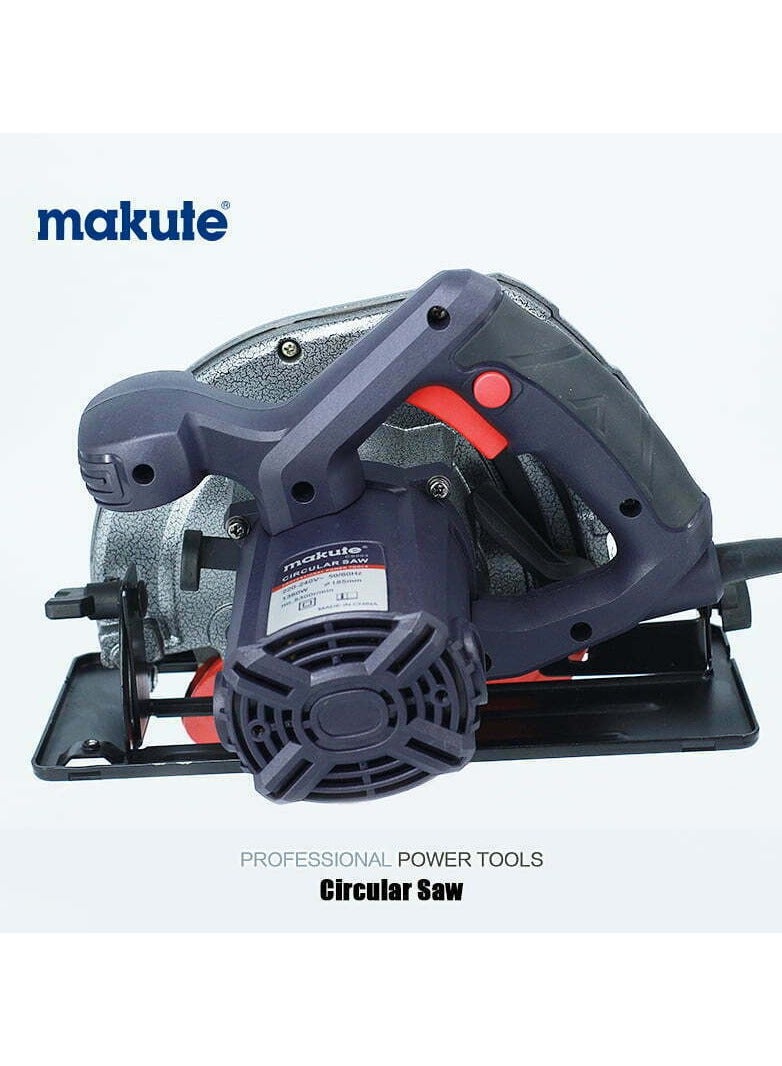 makute Wood Circular Saw 185mm 1380W - Image 2