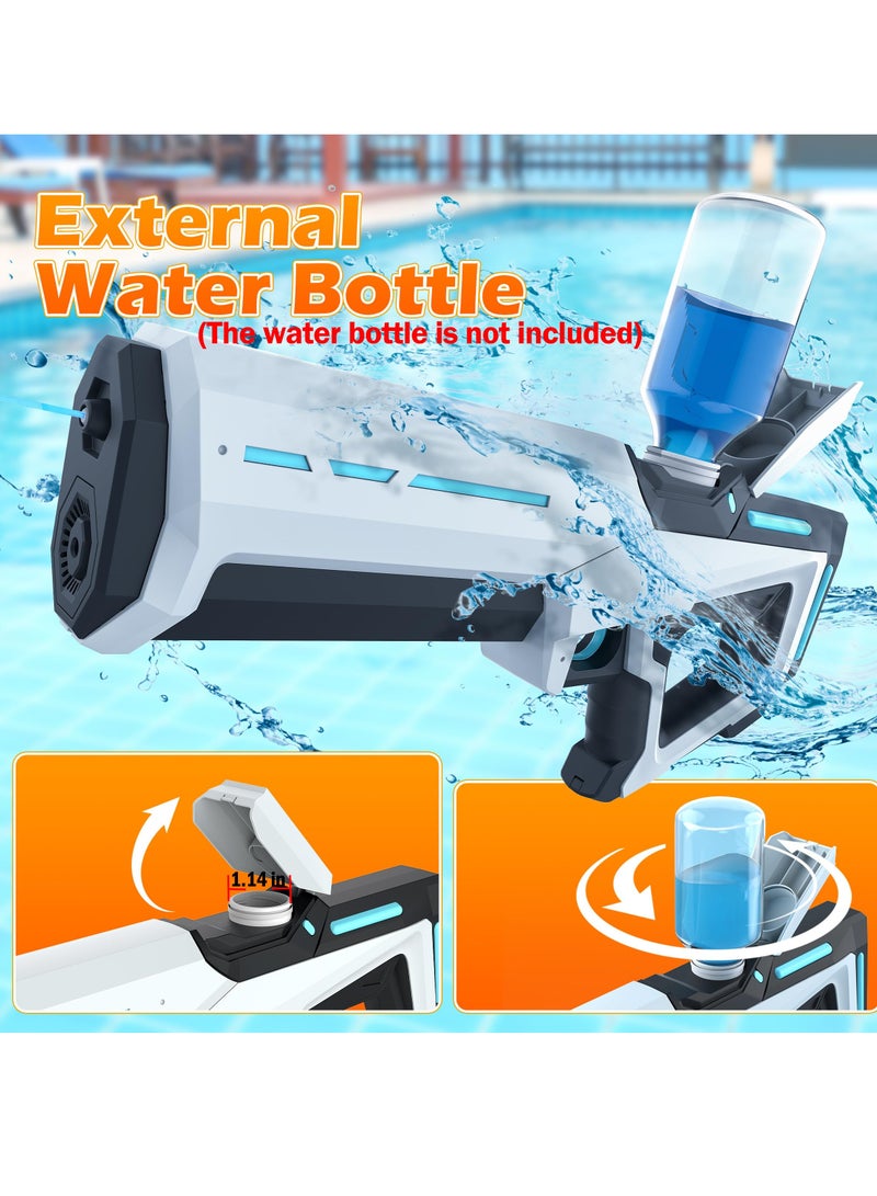 Excefore Electric Water Guns for Adults Kids, Automatic Water Gun with Waterproof Design, 25-32Ft Shooting Range, Battery Powered Squirt Gun, Pool Beach Outdoor Party Toys for Kids Ages 8-12 - Image 3