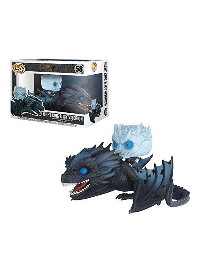 NIBEMINENT Game of Thrones - Night King and Icy Vierion Vinyl Figure 7 x 10inch - Image 2