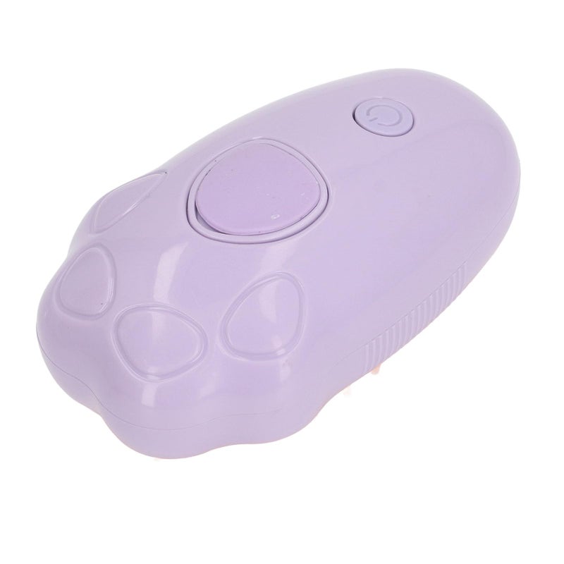 Rechargeable Pet Steam Brush Ergonomic Wet Dry Grooming Electric Mist Brush For Dogs Cats Pink - Image 3