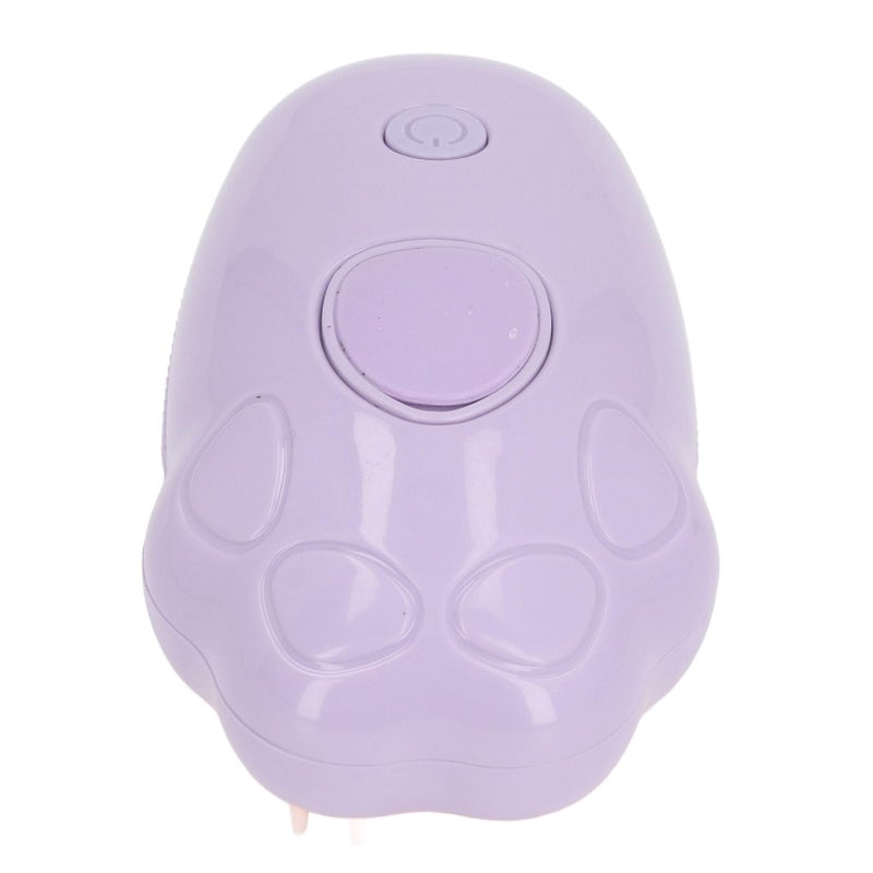 Rechargeable Pet Steam Brush Ergonomic Wet Dry Grooming Electric Mist Brush For Dogs Cats Pink - Image 4