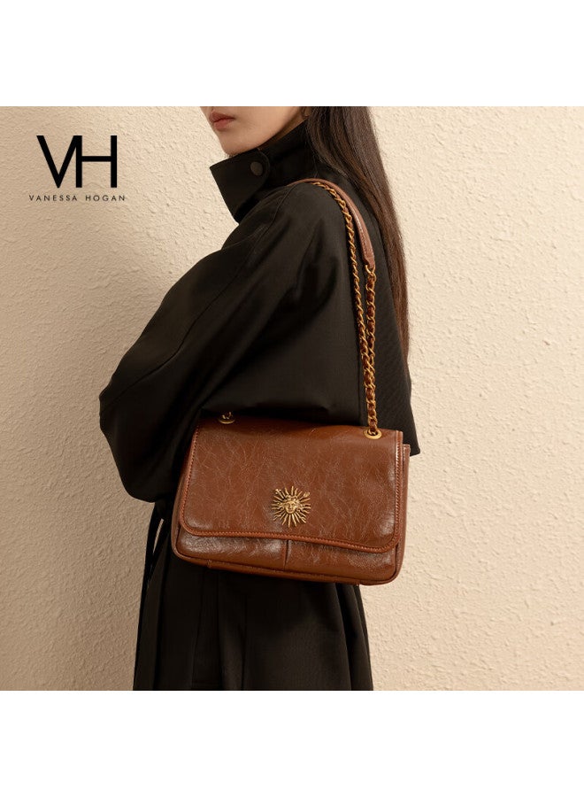 Vanessa Hogan Women's Handbag, Retro Messenger Bag, Medium-sized Compact Practical Underarm Bag, Shoulder Bag, Versatile Crossbody Bag, New Year Gift - Image 1