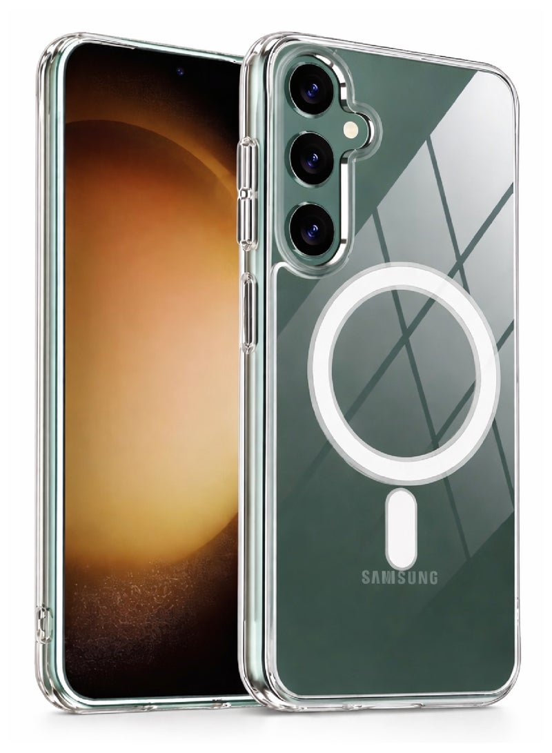 MOBM Samsung Galaxy A16 Clear Magnetic Case with Privacy Screen Protector and Tempered Glass Pack of 3 - Image 2