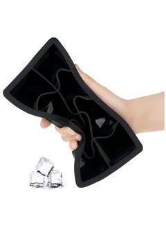 ZIMNEST Ice Cube Tray, Ice Cube Maker (Pack of 2) - Flexible 8 Cavity Square Large Ice Cube Trays with Leak Proof Lid, Large Ice Cube Mold, Slow Melting Ice Cube for Chilling Cocktails, Drinks, Juice  - Image 3