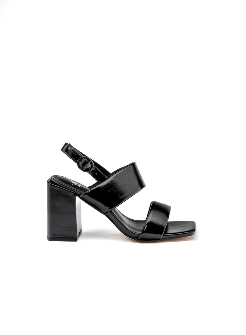 Bata Chunky Heel Strap Sandals