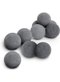 SunGrow SunGrow Tropical Fish Water Conditioner Balls, Gray Stones for Freshwater Tank and Community Aquarium, Calcium-Enriched for Active Fish, 10 Balls per Pack  - Image 2